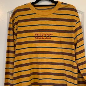 Guess Men’s Long sleeve striped T-shirt